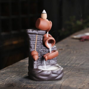 Clay Pot Wall Ceramic Backflow Incense Burner Clay Pot Wall Ceramic Backflow Incense Burner