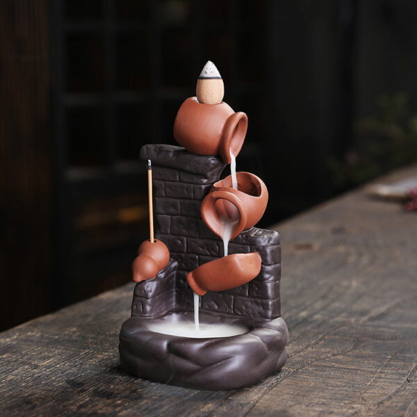 Wall Pot Zisha Backflow Incense Burner