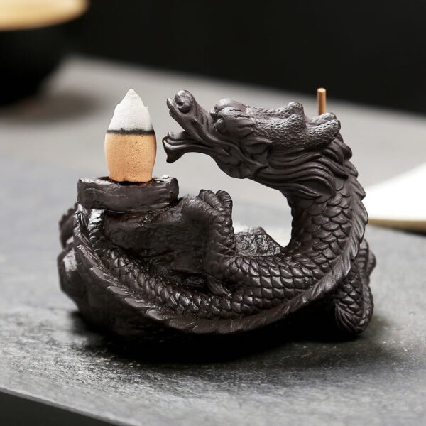 Dragon Shaped Backflow Incense Burner