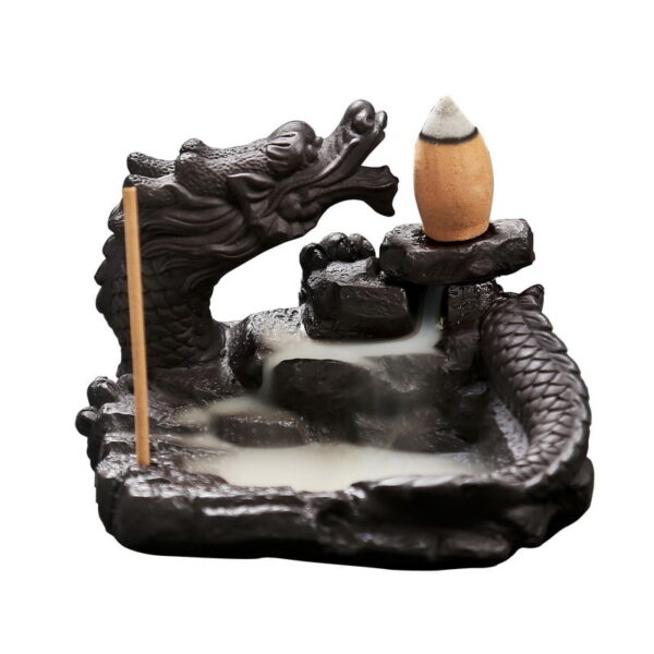 Dragon Shaped Backflow Incense Burner