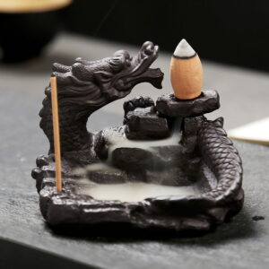 8052560073_1388285646 Dragon Shaped Backflow Incense Burner