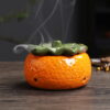 Cute Orange Incense Ceramic Burner Cute Orange Incense Ceramic Burner