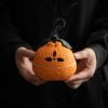 Cute Orange Ceramic Incense Coil Burner