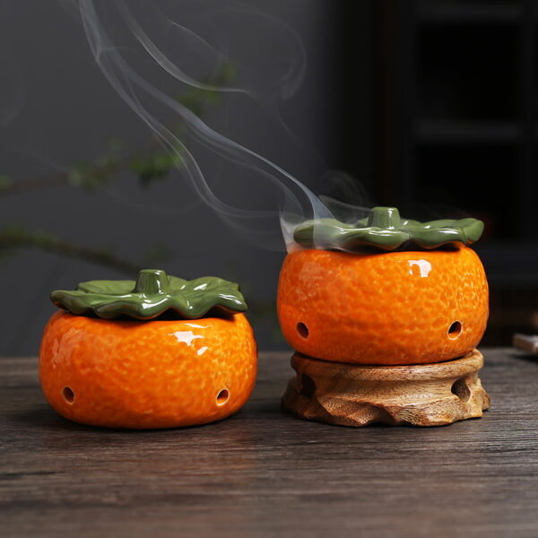 O1CN01GLnqJM1pXy3qs5oPA_!!2207859025371-0-cib Cute Orange Incense Ceramic Burner