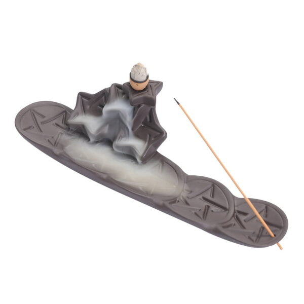 O1CN01IvhzlU1kW4LJbOHkp_!!2551464690-0-cib Five-pointed Stars Boat Ceramic Waterfall Stick Incense Burner