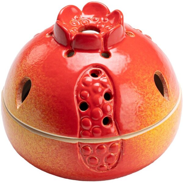 Ceramic Pomegranate Incense Burner