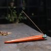Ceramic Carrot Incense Holder - Image 3