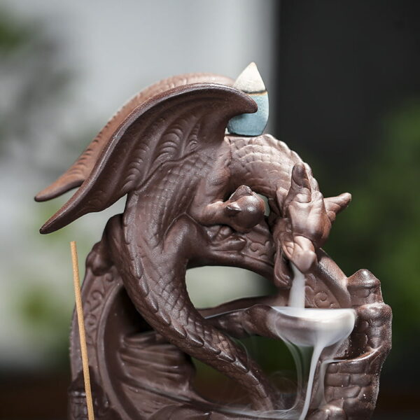 Flying Dragon Backflow Incense Burner