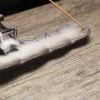 Five-pointed Stars Boat Ceramic Waterfall Stick Incense Burner - Image 3