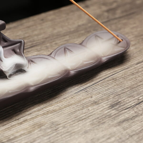 O1CN01xDPzNQ1kW4LMzXLEM_!!2551464690-0-cib Five-pointed Stars Boat Ceramic Waterfall Stick Incense Burner
