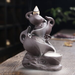 Teapot Teacup Waterfall Incense Burner Teapot Teacup Waterfall Incense Burner
