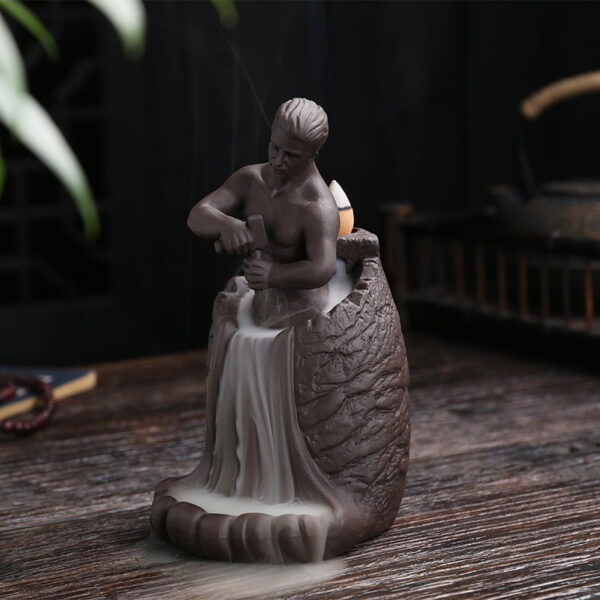 O1CN01MqFDTM1DscOsQnuJy_!!2211027200272-0-cib Carving Man Incense Waterfall Burner
