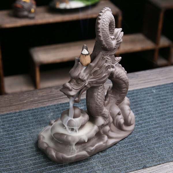 O1CN01TfIXub1vMPiMbYrBR_!!3683836158-0-cib Dragon Spray Ceramic Cone Incense Burner