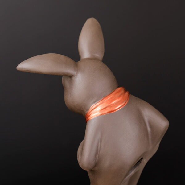 Lying Down Rabbit Incense Stick Holder