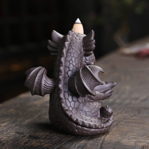Flying Dinosaur Waterfall Incense Burner