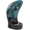 Ceramic Blue Cup Waterfall Incense Burner - Image 5
