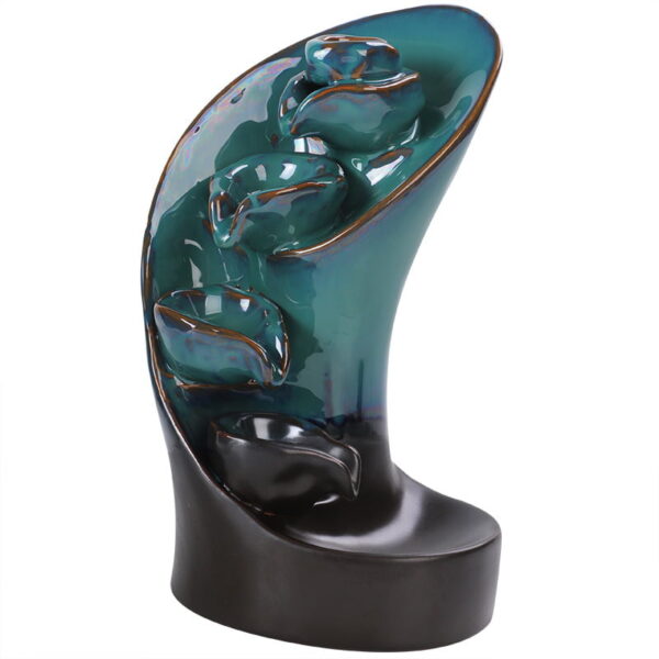 O1CN01vlZsdn2IvRGJe34P0_!!3068919348-0-cib Ceramic Blue Cup Waterfall Incense Burner