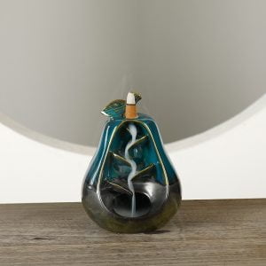 Pear Ceramic Incense Burner Waterfall