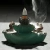 Lotus Butterfly Backflow Incense Burner