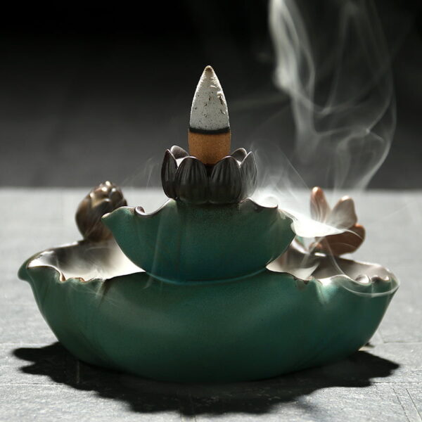 Lotus Butterfly Backflow Incense Burner Lotus Butterfly Backflow Incense Burner