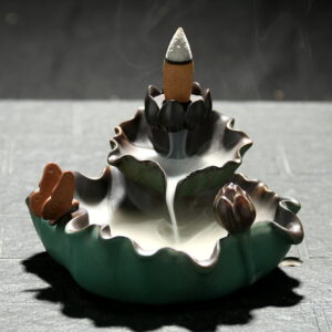 Lotus Butterfly Backflow Incense Burner