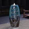Barrel Shape Ceramic Waterfall Incense Burner