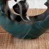 Blue Lotus Flower Retro Lotus Leaf Ceramic Backflow Incense Burner Waterfall - Image 4