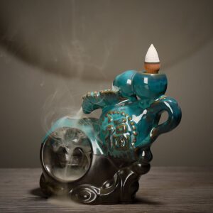 Gourd Good Fortune Ceramic Smoke Backflow Incense Burner