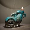 Gourd Good Fortune Ceramic Smoke Backflow Incense Burner - Image 3