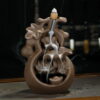 Good fortune Ceramic Backflow Incense Burner