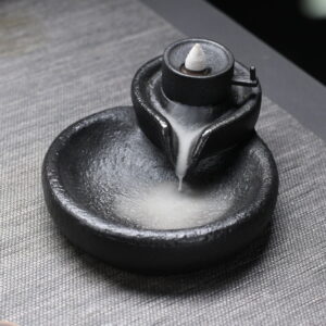 Retro Stone Mill Backflow Incense Burner Retro Stone Mill Backflow Incense Burner