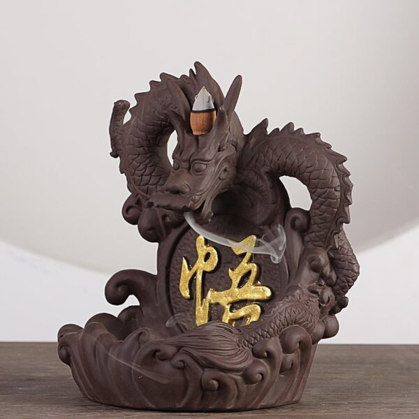 Dragon Smoke Backflow Incense Burner
