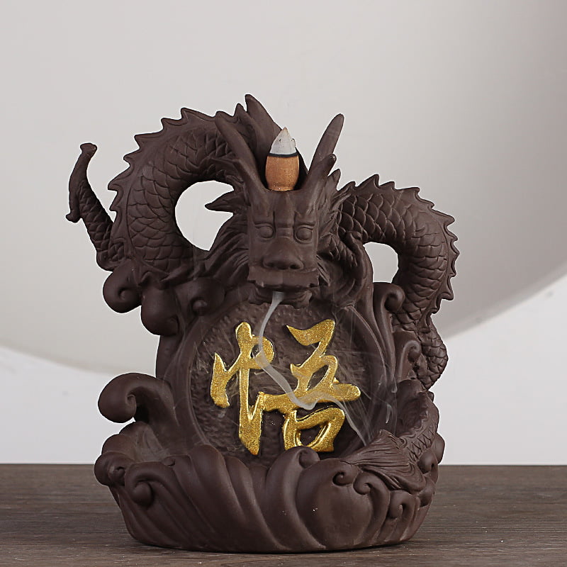 Dragon Smoke Backflow Incense Burner
