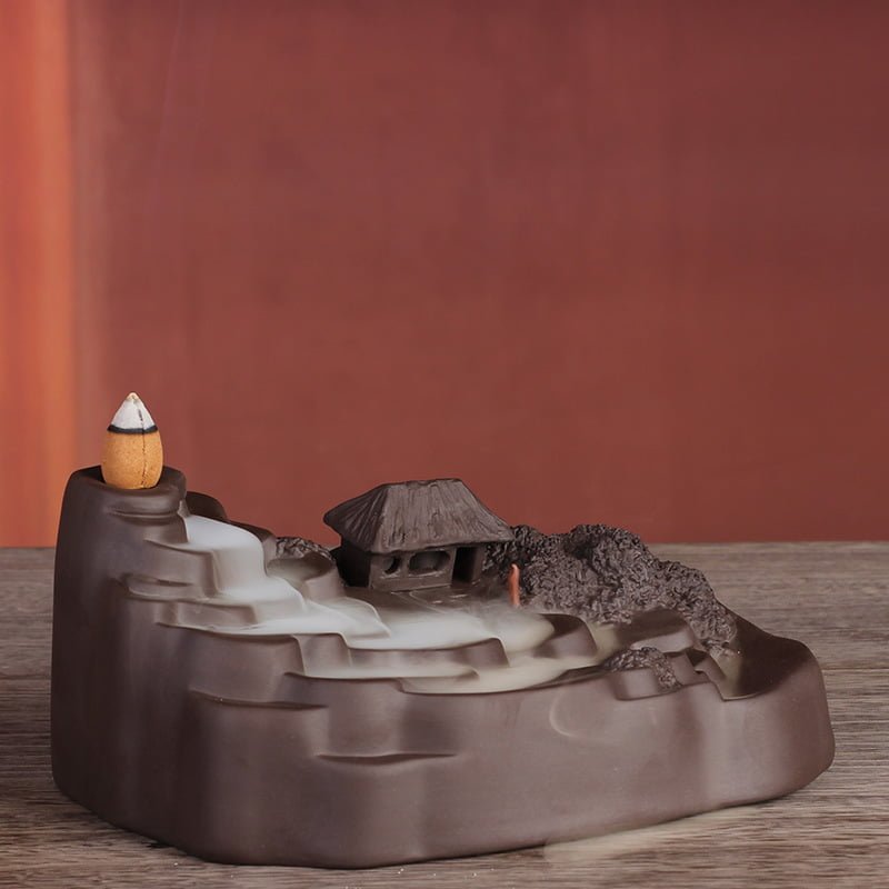 Terrace House Ceramic Backflow Incense Burner