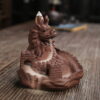 Dinosaur Wall Long Ceramic Waterfall Incense Burner Dinosaur Wall Long Ceramic Waterfall Incense Burner