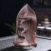 Buddha Petal Ceramic Backflow Incense Burner