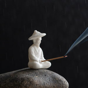 Ceramics Old Man Incense Stick