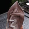 Buddha Petal Ceramic Backflow Incense Burner - Image 2