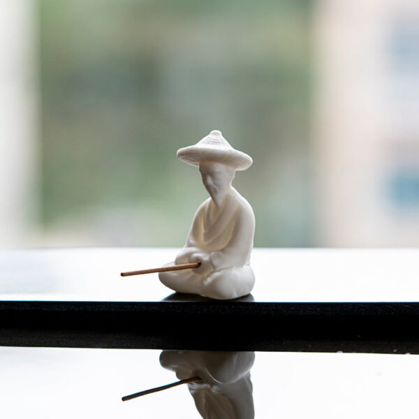 Ceramics Old Man Incense Stick