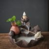 Old Man Fishing Backflow Incense Burner