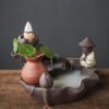 Old Man Fishing Backflow Incense Burner