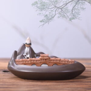 Hill Ancient Corridor Ceramic Incense Burner Waterfall
