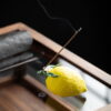 Ceramic Lemon Thread Incense Burner Ceramic Lemon Thread Incense Burner