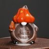 Halloween Pumpkin Elf Ceramic Smoke Backflow Incense Burner