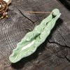 Lotus Leaf Incense Holder Ceramic Agarwood Burner  Incense Burner - Image 2