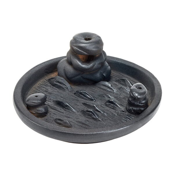 Hill Stones Ceramic Incense Waterfall Stick Incense Burner