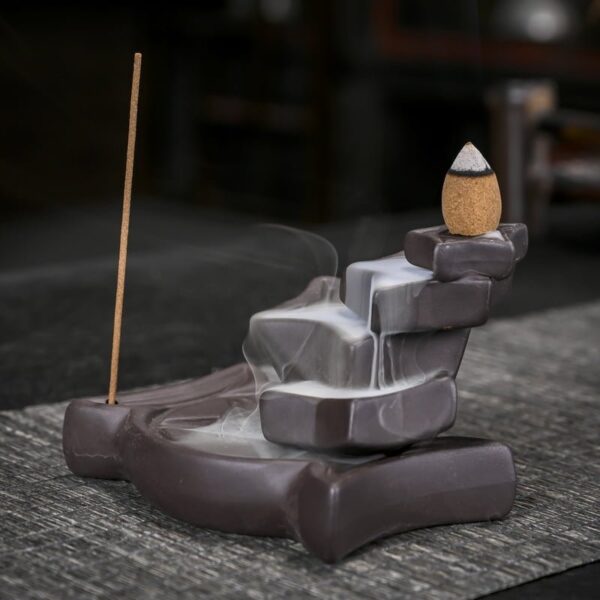 Ceramics Five-pointed Star Backflow Aromatherapy Burner