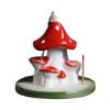 Ceramic Red Mushroom Backflow Incense Burner - Image 5