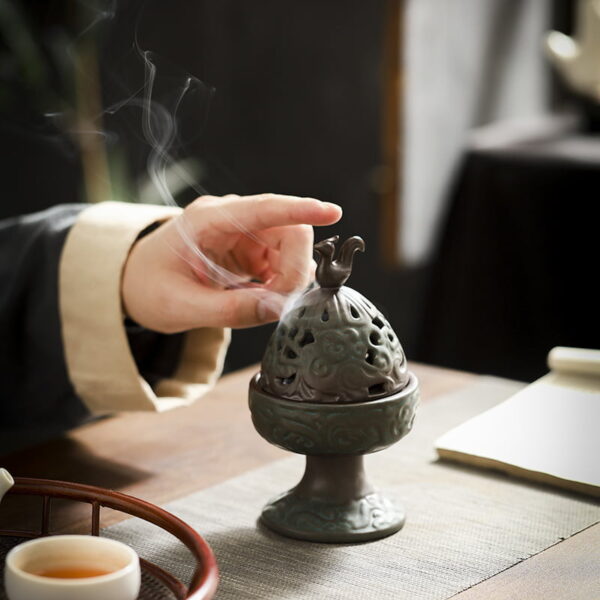 Sandalwood Incense Ceramic Incense Burner
