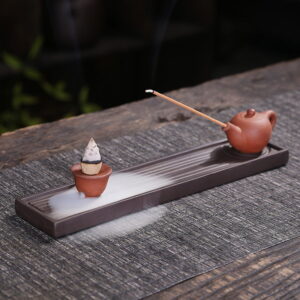 Teapot Teacup Backflow Incense Burner